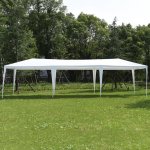 Costway 10'x30'Party Wedding Tent Canopy Heavy duty Pavilion 5 Sidewall