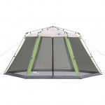 Coleman Screen House Canopy Sun Shelter Tent with Instant Setup, 1 Room, Green