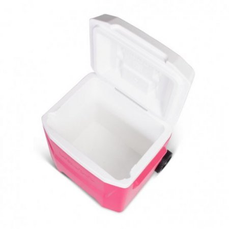 Igloo 16 qt. Laguna Roller Ice Chest Cooler with WheelsPink