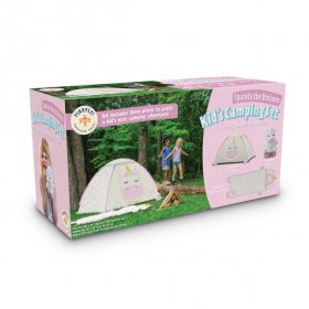 Firefly Outdoor Gear Sparkle the Unicorn Kid's Camping Combo (One-room Tent, Sleeping Bag, Lantern)