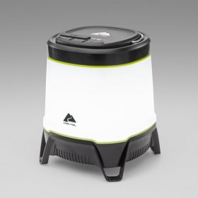 Ozark Trail 750 Lumen Hybrid Power LED Camping LanternWhite, Black & Green