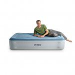 Intex 15" Essential Rest Dura-Beam Airbed Mattress with Internal Pump included- TWIN