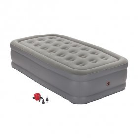 Coleman GuestRest Plus Double High AirbedTwin, Grey, with PumpNEW