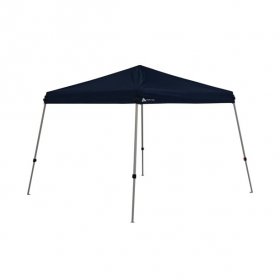 brand :Ozark Trail , product width:10FTx10FT Slant Leg Canopy, color category:Michigan Navy,Outdoor Canopy type:Outdoor Canopies
