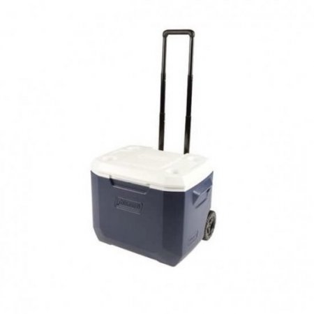 Coleman 50-Quart Xtreme 5-Day Hard Cooler with Wheels, Dark Blue