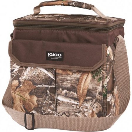 Igloo RealTree MaxCold 12-Can Soft-Side Cooler, Camouflage 64638