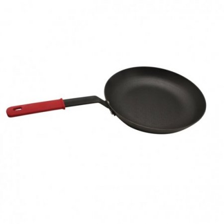 Ozark Trail 12 Lightweight Cast Iron Skillet with Collapsible Silicone Handle