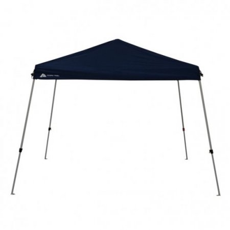 Ozark Trail 10' x 10' Instant Slant Leg Canopy, Dusty Blue, outdoor canopy