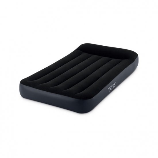 Intex Dura-Beam Standard Pillow Rest Classic AirbedTwin (10\" Air Mattress with Built in Pump)