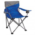 Coleman Big-N-Tall Adult Quad Camping Chair, Blue