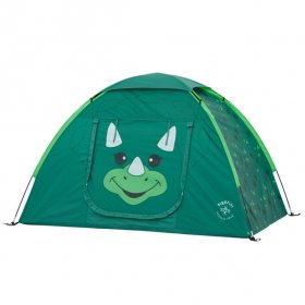 Firefly Outdoor Gear Chip the Dinosaur 2-Person Kid's Camping TentGreen Color