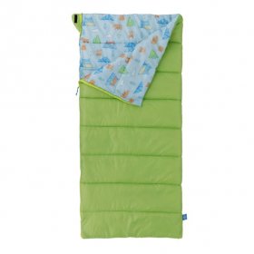 Firefly Outdoor Gear Youth Warm Weather Rectangular Outdoor Sleeping Bag, Green (30 in. x 64 in.)