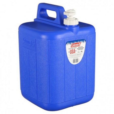 Coleman 5-Gallon Portable Water Storage Jug, Blue