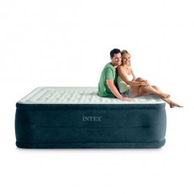 Intex 24" Dream Lux Pillow Top Dura-Beam Airbed Mattress with Internal PumpQueen