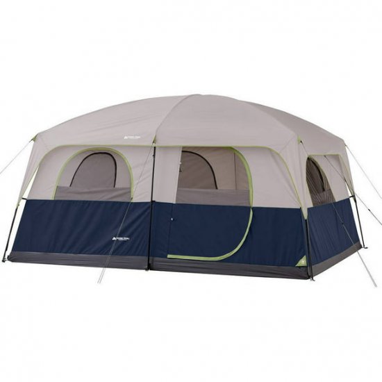 Ozark Trail 14\' x 10\' Family Cabin Tent, Sleeps 10