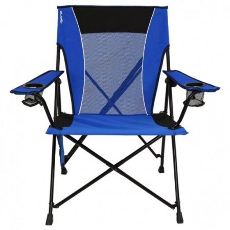 Kijaro Maldives Blue Dual Lock Portable Camping Chair for Outdoor