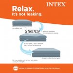 Intex 10in Full Dura-Beam Series Single High Airbed