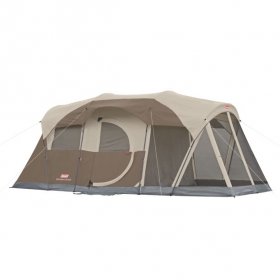 Coleman6-Person Weathermaster Cabin Camping Tent with Screen Room