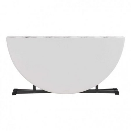 Lifetime 60-Inch Round Fold-In-Half Table (Commercial), 80806