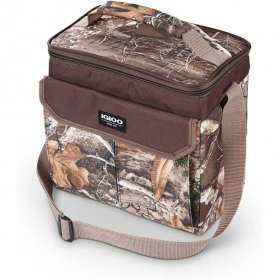 Igloo RealTree MaxCold 12-Can Soft-Side Cooler, Camouflage 64638