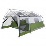 Ozark Trail 8-Person Family Cabin Tent 1 Room with Screen Porch, Green