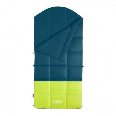 Coleman Kompact 40 Degree F Big & Tall Contour Sleeping Bag, Space