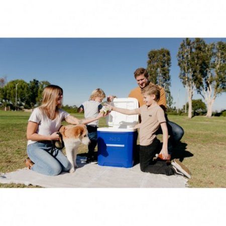 Igloo 60 qt. Laguna Ice Chest Cooler with Wheels, Blue