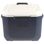 Coleman 50-Quart Xtreme 5-Day Hard Cooler with Wheels, Dark Blue