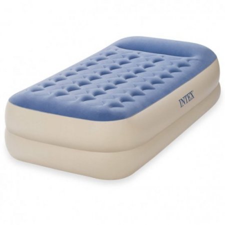 Intex 18" Dura-beam Standard Raised Pillow Rest Air MattressTwin (Pump Not Included)