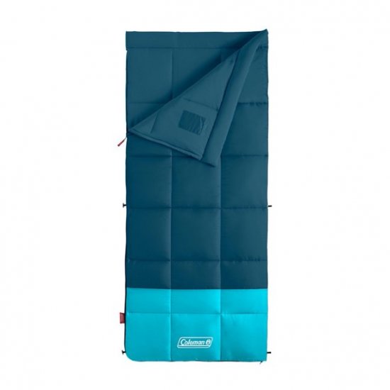 Coleman Kompact 20 Degree F Rectangle Sleeping Bag, Space