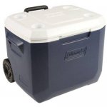 Coleman 50-Quart Xtreme 5-Day Hard Cooler with Wheels, Dark Blue