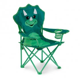 Firefly Outdoor Gear Chip the Dinosaur Kid's Camping ChairGreen Color