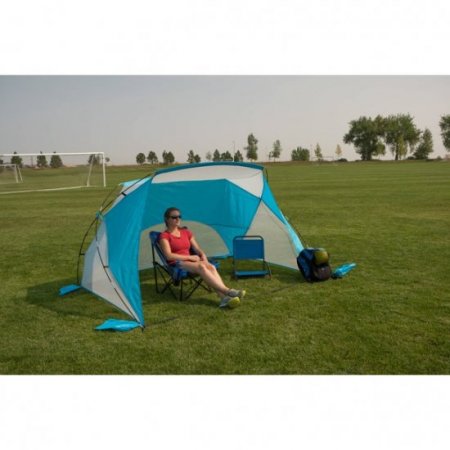 Ozark Trail Portable Sun Shelter Beach Tent, 8' x 6' with UV Protection