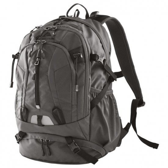 Ozark Trail 36L Kachemak Hydration-Compatible Hiking Backpack, Gray