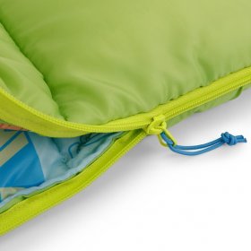 Firefly Outdoor Gear Youth Warm Weather Rectangular Outdoor Sleeping Bag, Green (30 in. x 64 in.)