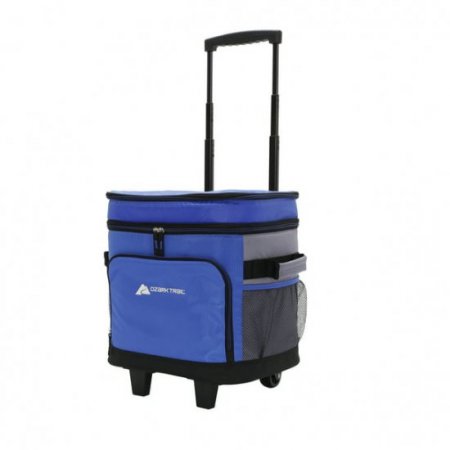 Ozark Trail Rolling 42 Can Soft-Sided Cooler, Blue
