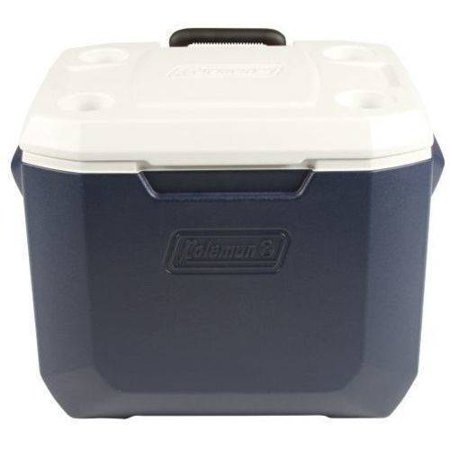 Coleman 50-Quart Xtreme 5-Day Hard Cooler with Wheels, Dark Blue